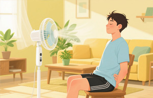 腰突患者夏天該選擇吹電風(fēng)扇還是開空調(diào)